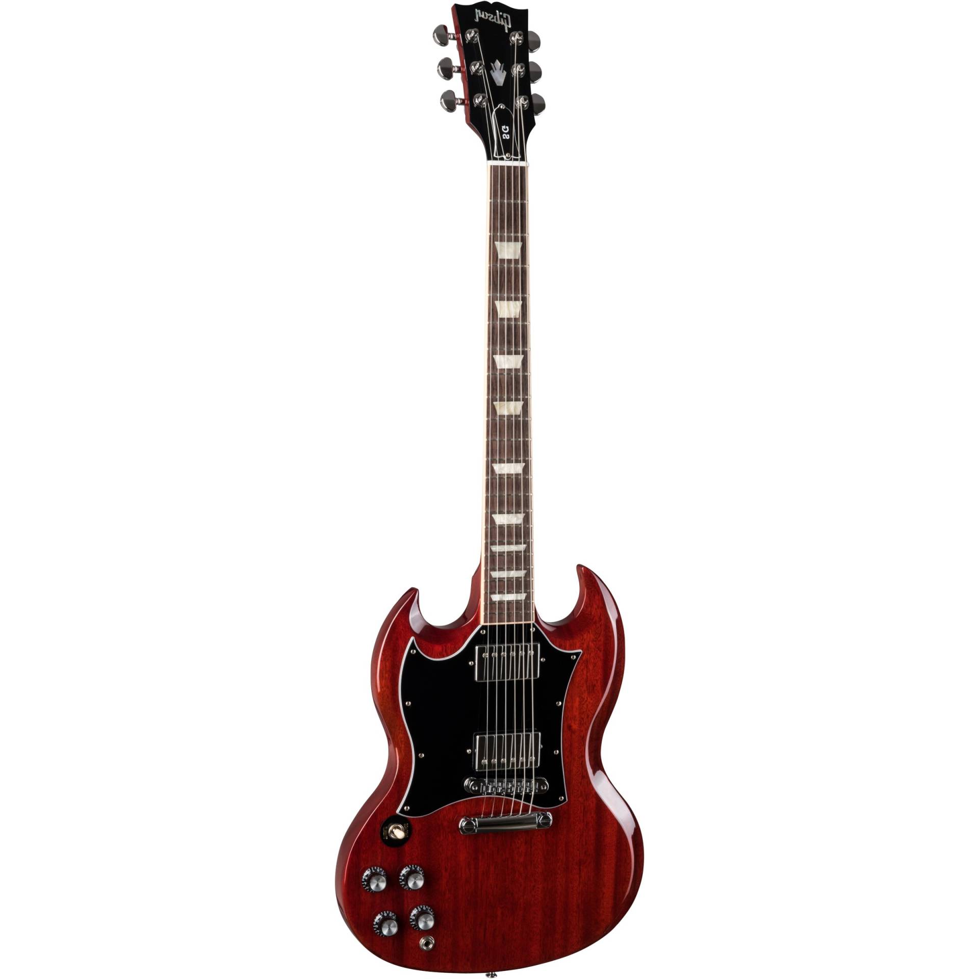 Gibson Modern Collection SG Standard LH Heritage Cherry Left-Handed Electric Guitar with Softshell Case Gibson Modern Collection SG Standard LH Heritage Cherry Left-Handed Electric Guitar with Softshell Case von Gibson