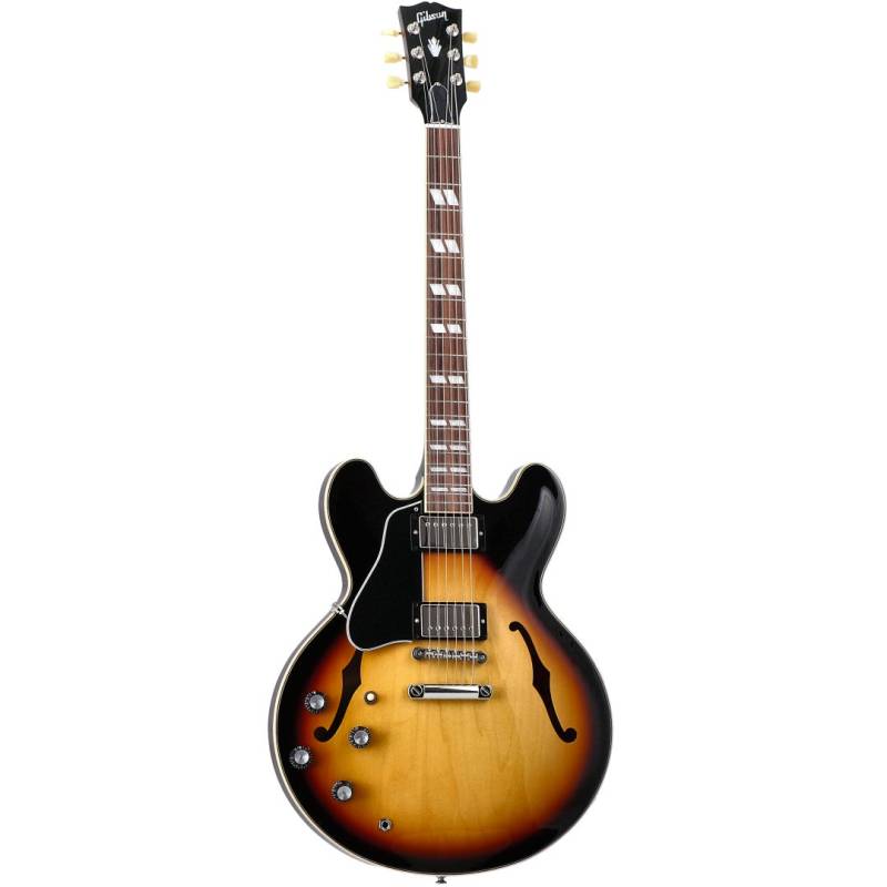 Gibson Original Collection ES-345 LH Vintage Burst Left Handed Semi-Acoustic Guitar with Case von Gibson