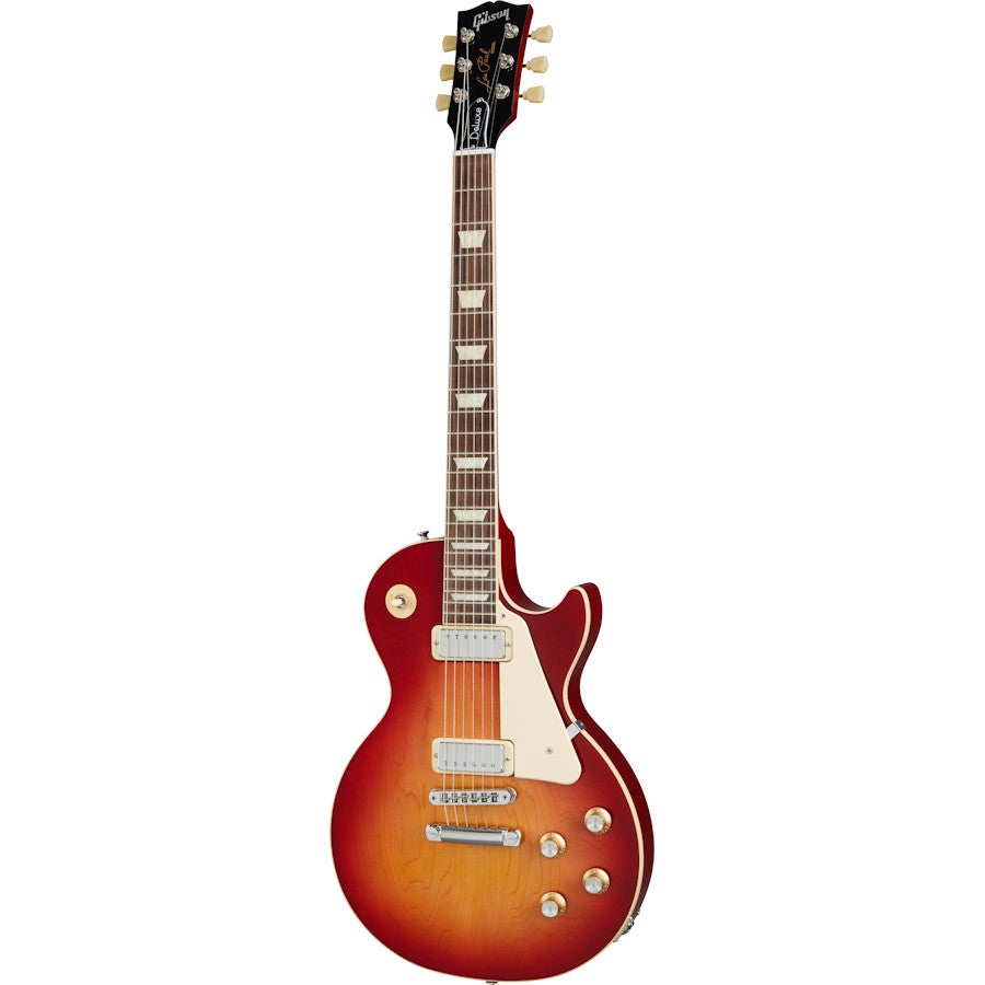 Gibson Original Collection Les Paul Deluxe 70s Cherry Sunburst Electric Guitar with Case Gibson Original Collection Les Paul Deluxe 70s Cherry Sunburst Electric Guitar with Case von Gibson