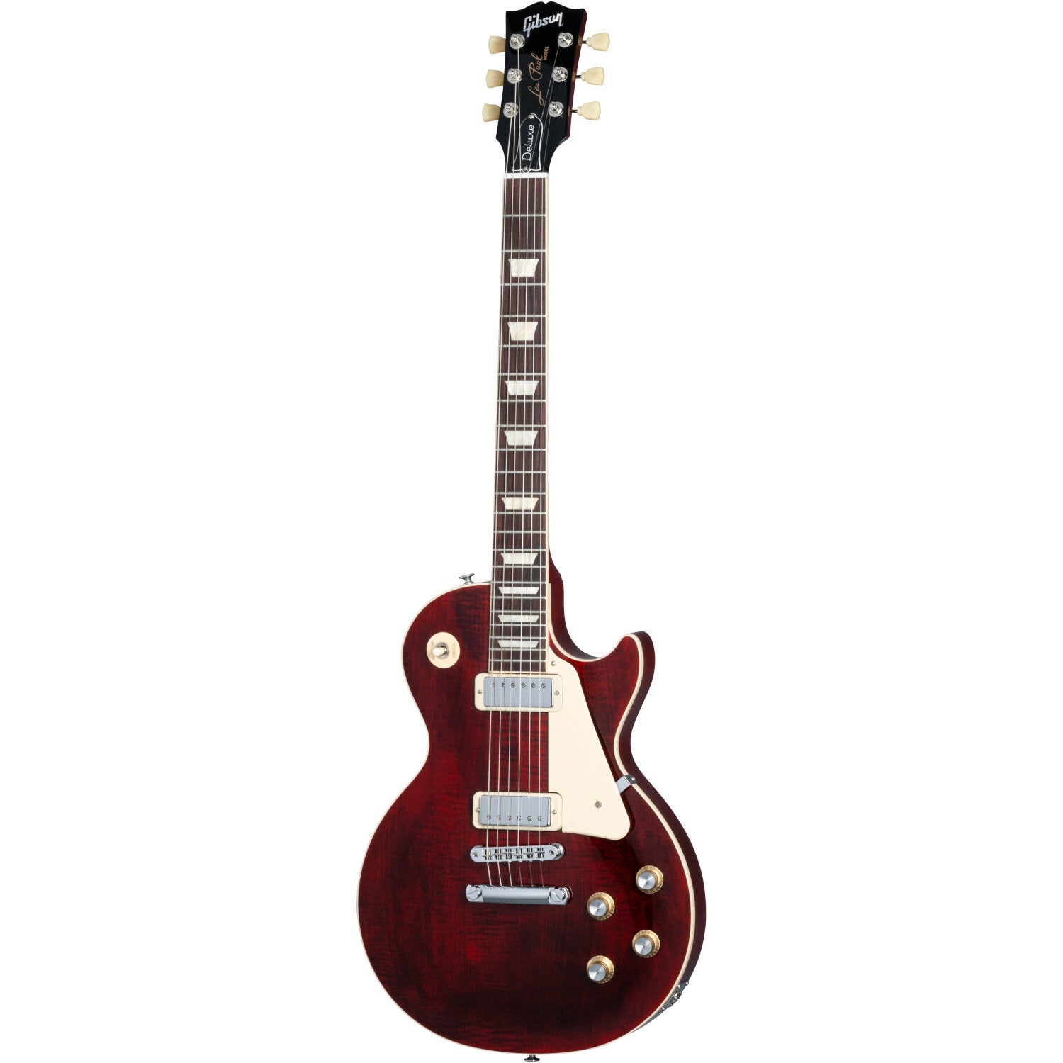 Gibson Original Collection Les Paul Deluxe 70s Plain Top Wine Red Electric Guitar with Case Gibson Original Collection Les Paul Deluxe 70s Plain Top Wine Red Electric Guitar with Case von Gibson