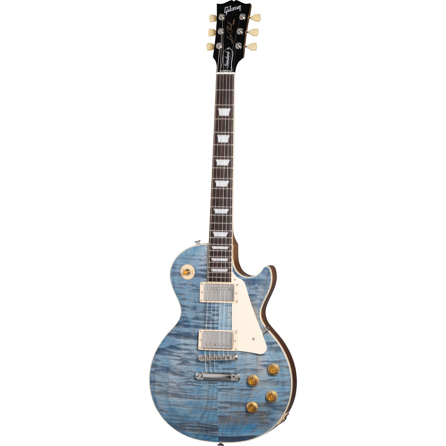 Gibson Original Collection Les Paul Standard 50s Figured Top Ocean Blue Electric Guitar with Case Gibson Original Collection Les Paul Standard 50s Figured Top Ocean Blue Electric Guitar with Case von Gibson