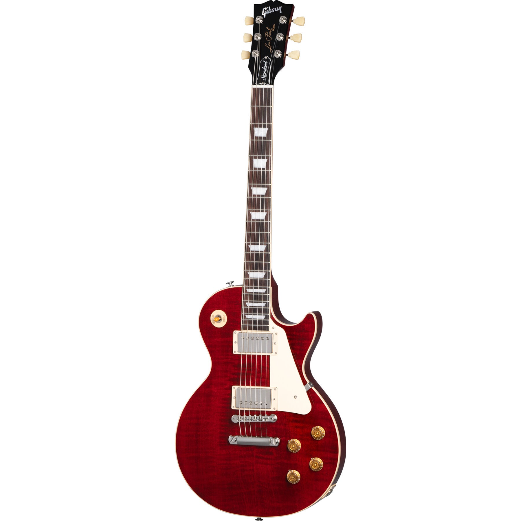 Gibson Original Collection Les Paul Standard 50s Figured Top Translucent Cherry Electric Guitar with Hard Case Gibson Original Collection Les Paul Standard 50s Figured Top Translucent Cherry Electric Guitar with Hard Case von Gibson