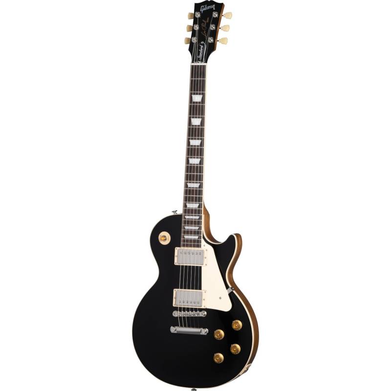Gibson Original Collection Les Paul Standard 50s Plain Top Ebony Electric Guitar with Case von Gibson