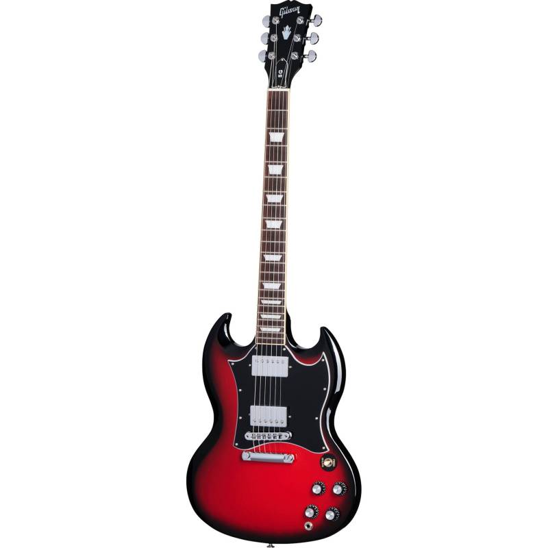 Gibson Original Collection SG Standard Cardinal Red Burst Electric Guitar with Premium Gig Bag von Gibson