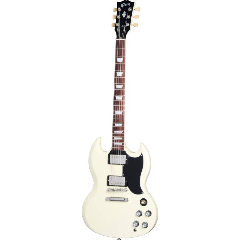 Gibson Original Collection SG Standard &apos;61 Stop Bar Classic White Electric Guitar with Case von Gibson