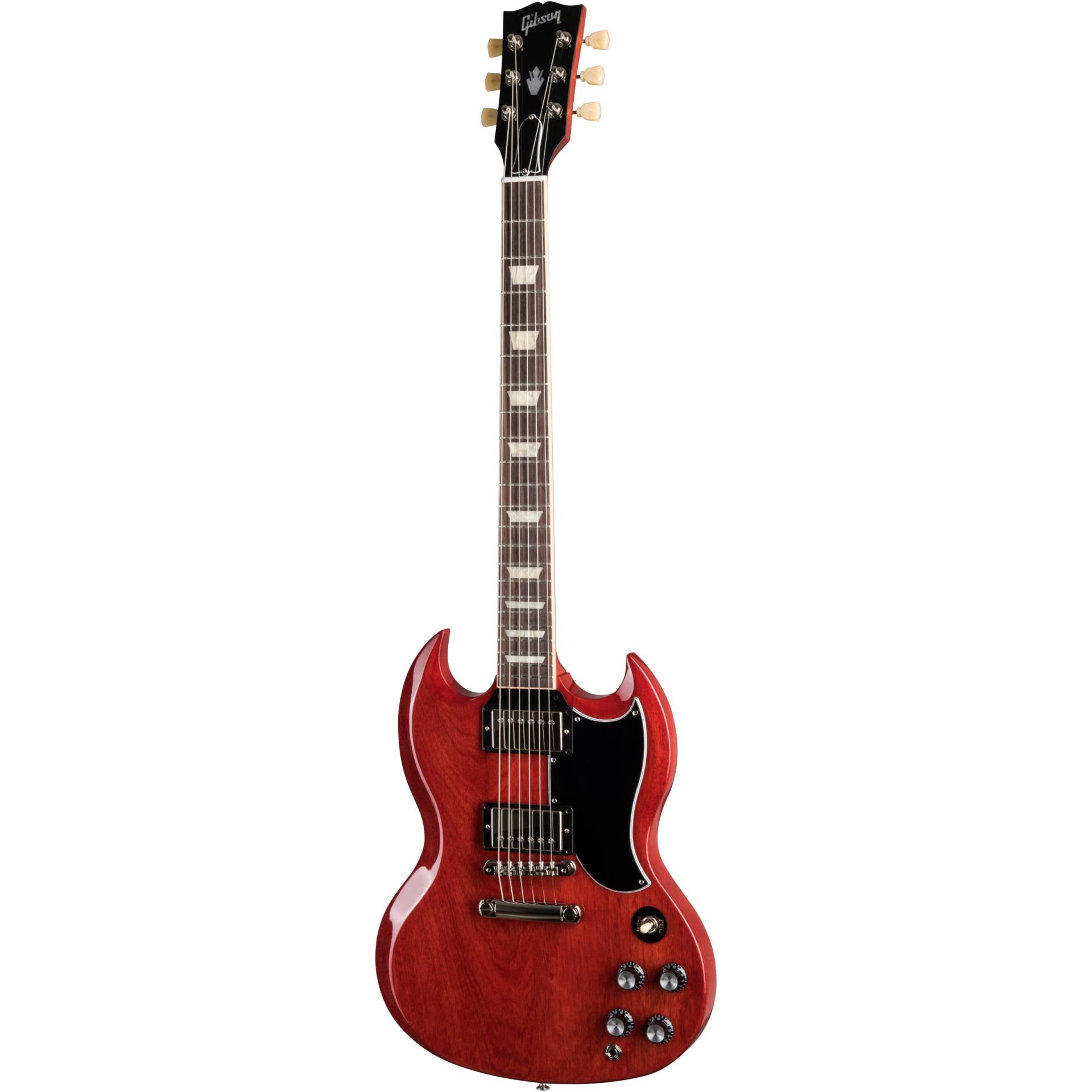 Gibson Original Collection SG Standard '61 Stop Bar Vintage Cherry Electric Guitar with Hard Case Gibson Original Collection SG Standard '61 Stop Bar Vintage Cherry Electric Guitar with Hard Case von Gibson