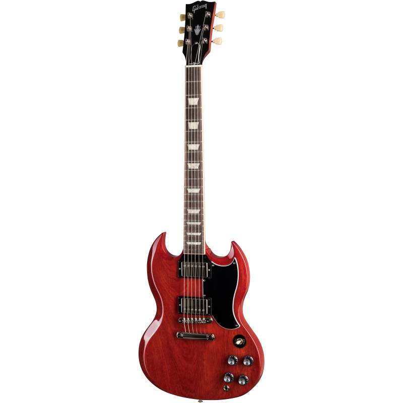 Gibson Original Collection SG Standard &apos;61 Stop Bar Vintage Cherry Electric Guitar with Hard Case von Gibson