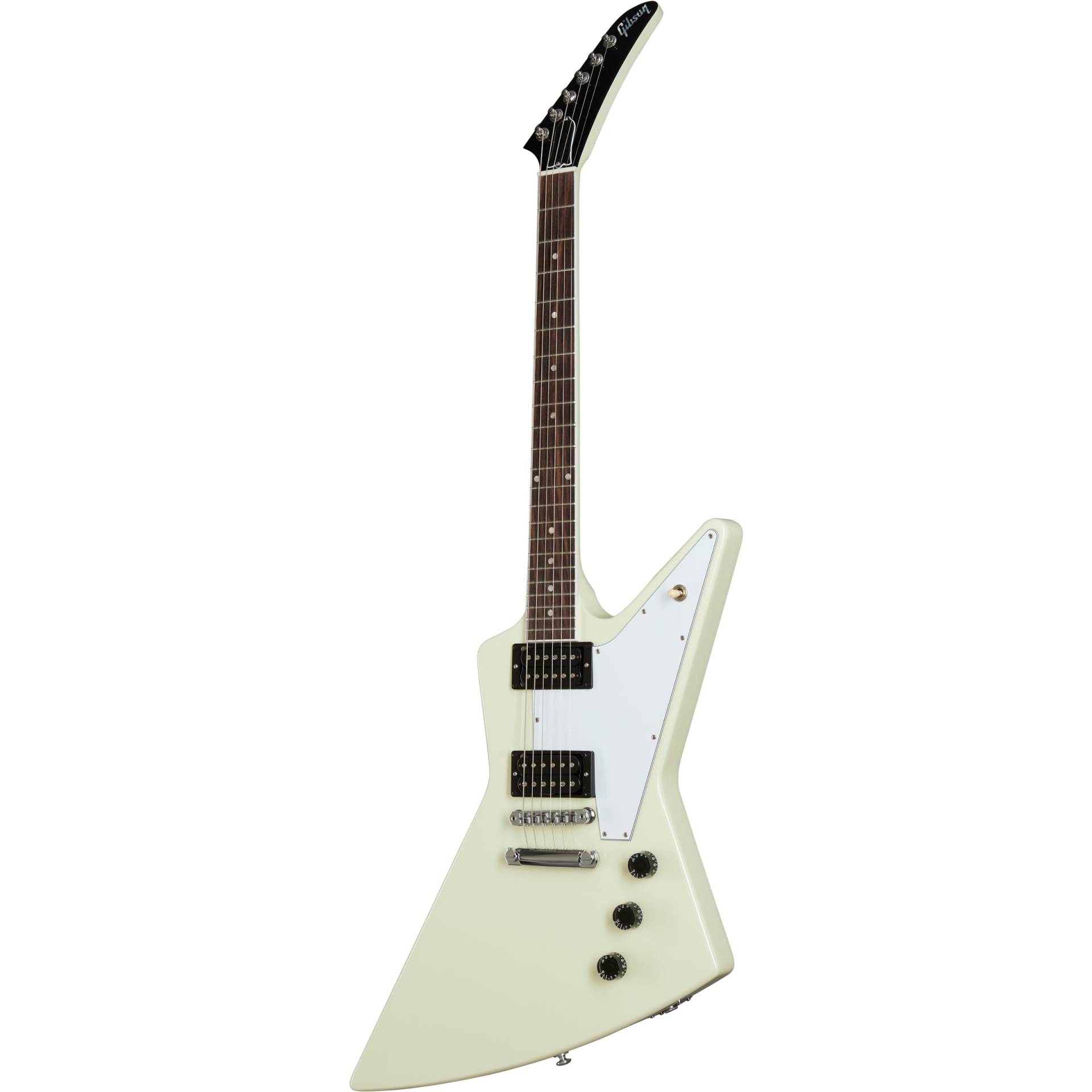 Gibson Original Designer 70s Explorer Classic White Electric Guitar with Case Gibson Original Designer 70s Explorer Classic White Electric Guitar with Case von Gibson