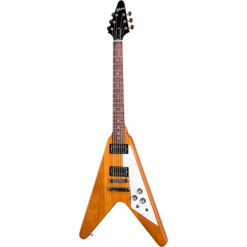 Gibson Original Designer Flying V Antique Natural Electric Guitar with Case von Gibson