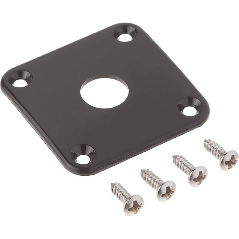 Gibson Plastic Jack Plate Black for Electric Guitar von Gibson