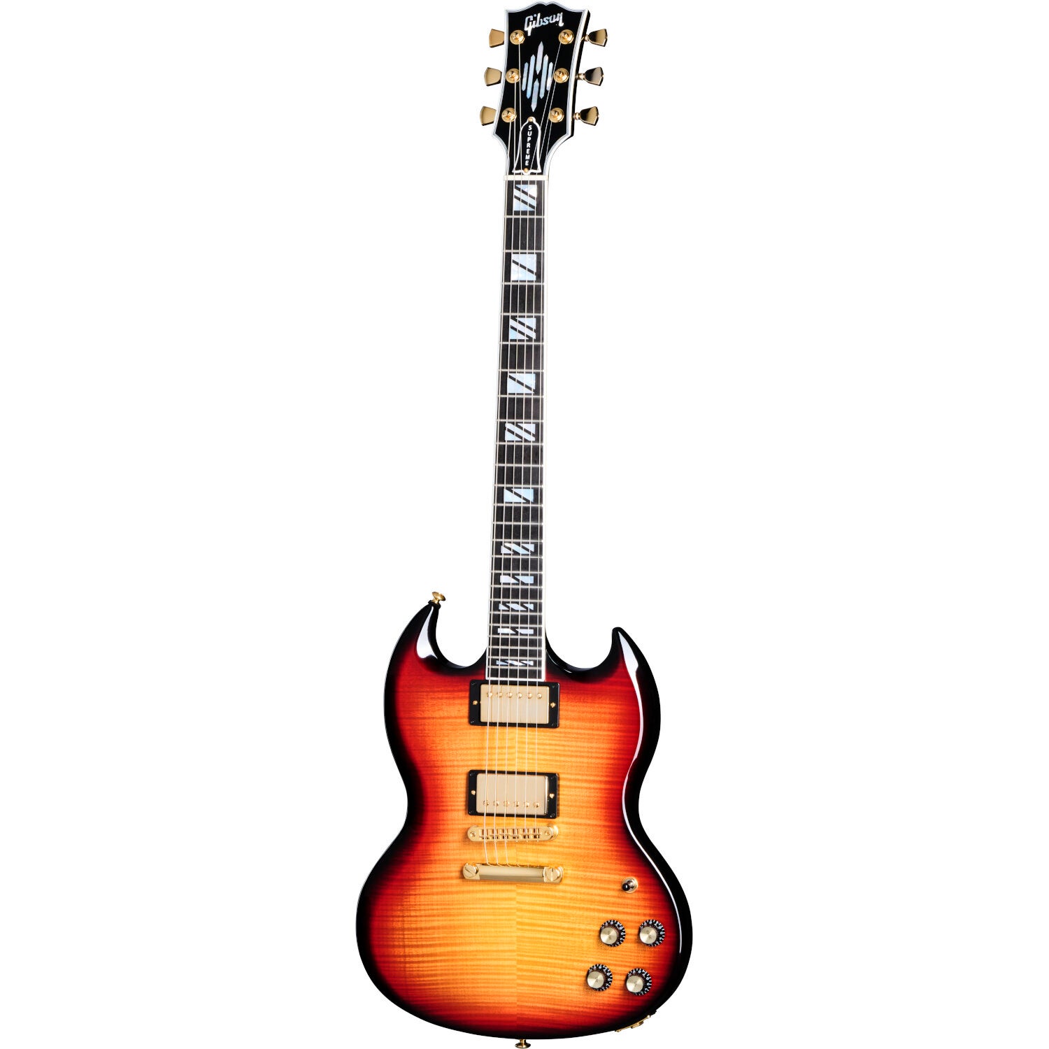 Gibson SG Supreme Fireburst Electric Guitar with Hardshell Case Gibson SG Supreme Fireburst Electric Guitar with Hardshell Case von Gibson