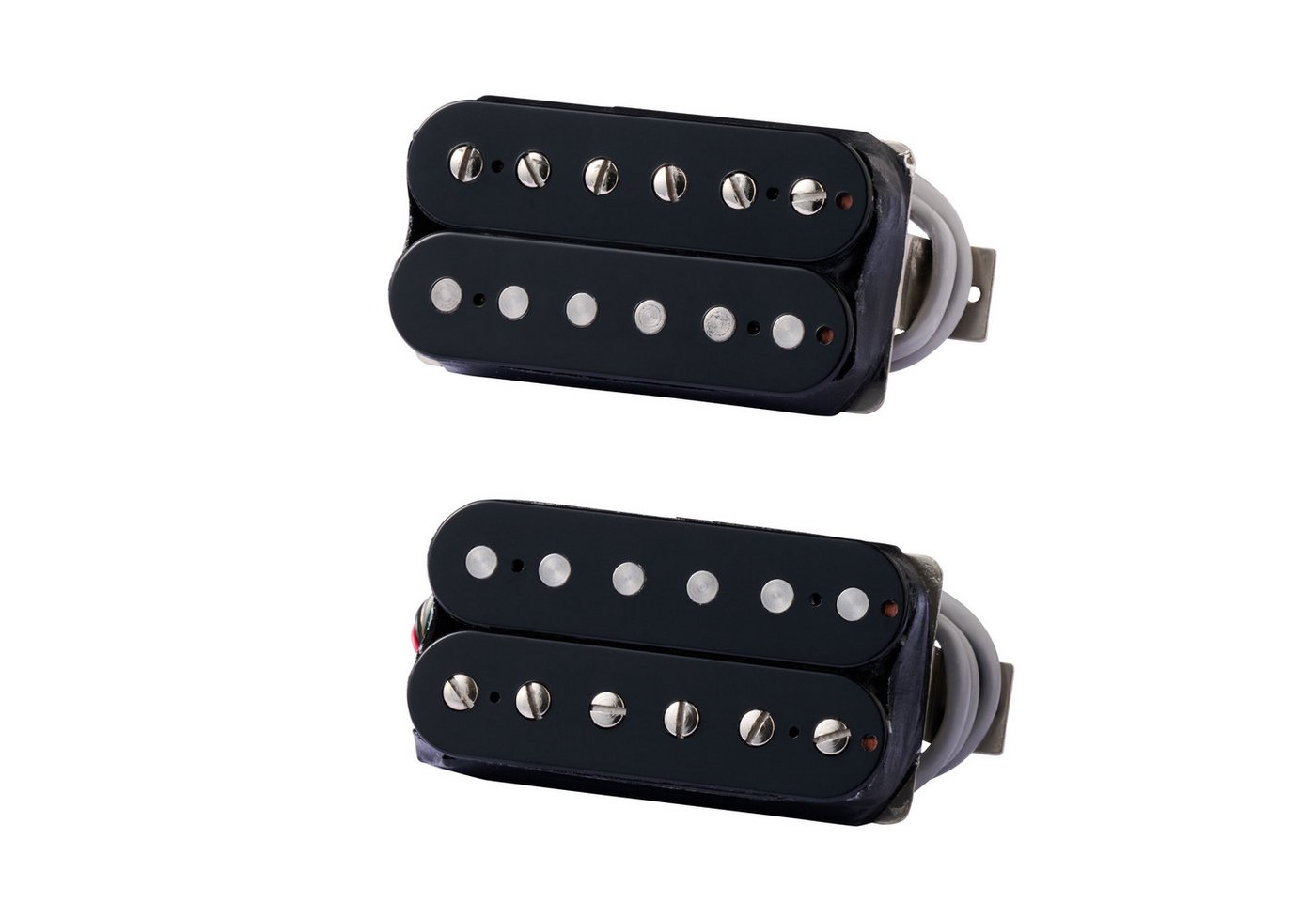 Gibson Tonabnehmer, (E-Gitarre Tonabnehmer, Humbucker), 496R/500T Set Double Black - Humbucker Tonabnehmer für Gitarren von Gibson