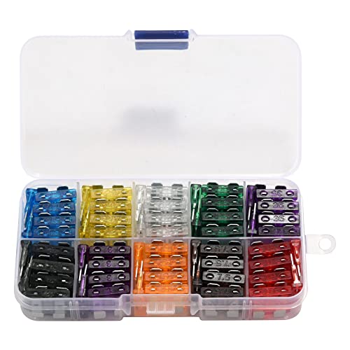 Gichusizy Sicherungen Set,100 Stück Mechanische Sicherung 2A 3A 5A 7,5A 10A 15A 20A 25A 30A 35A Gichusizy Sicherungen Set,100 Stück Mechanische Sicherung 2A 3A 5A 7,5A 10A 15A 20A 25A 30A 35A von Gichusizy