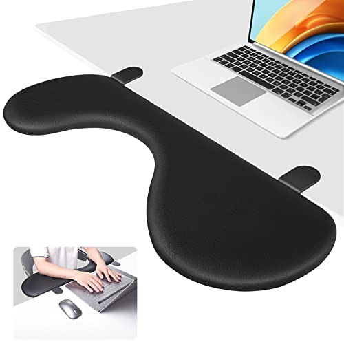 Giecy Ergonomics Schreibtisch Erweiterung,Faltbare handgelenkauflage,Ellbogen Rmauflage,Computer Tastaturablage, Tischverlängerung zum Arbeiten, Lernen und Spielen von Giecy