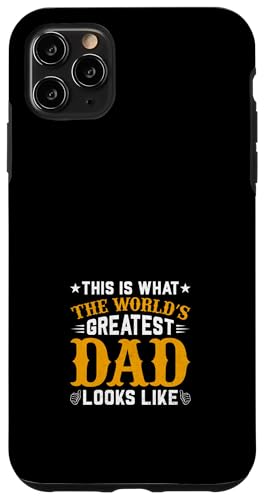 Bester Papa Vatertag Weihnachten Geburtstag Papa Ehemann Herren Hülle für iPhone 11 Pro Max von Gift For Him Father Husband Dad Grandpa Papa Man