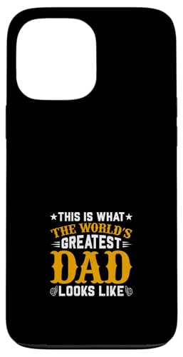 Bester Papa Vatertag Weihnachten Geburtstag Papa Ehemann Herren Hülle für iPhone 13 Pro Max von Gift For Him Father Husband Dad Grandpa Papa Man
