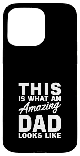 Bester Papa Vatertag Weihnachten Geburtstag Papa Ehemann Herren Hülle für iPhone 15 Pro Max von Gift For Him Father Husband Dad Grandpa Papa Man