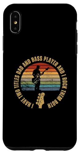 Bass Player And Dad Proud Funny Men Bassgitarre Hülle für iPhone XS Max Bass Player And Dad Proud Funny Men Bassgitarre Hülle für iPhone XS Max von Gift For Musician Men And Women In A Rock Band