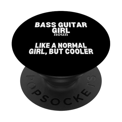 Bassgitarre Mädchen Definition Lustige Frauen Bassspieler PopSockets Klebender PopGrip Bassgitarre Mädchen Definition Lustige Frauen Bassspieler PopSockets Klebender PopGrip von Gift For Musician Men And Women In A Rock Band