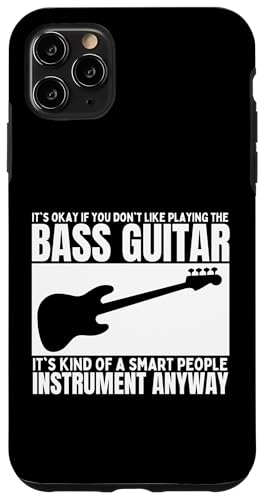 Bassgitarre ist für kluge Menschen, lustige Frauen Bassspieler Hülle für iPhone 11 Pro Max Bassgitarre ist für kluge Menschen, lustige Frauen Bassspieler Hülle für iPhone 11 Pro Max von Gift For Musician Men And Women In A Rock Band