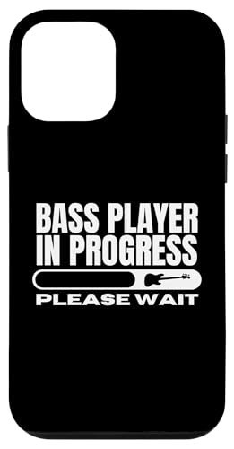 Bassist In Progress lädt lustige Bassgitarre Hülle für iPhone 12 mini von Gift For Musician Men And Women In A Rock Band