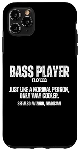 Bassspieler Definition Stolze lustige Bassgitarre Hülle für iPhone 11 Pro Max Bassspieler Definition Stolze lustige Bassgitarre Hülle für iPhone 11 Pro Max von Gift For Musician Men And Women In A Rock Band