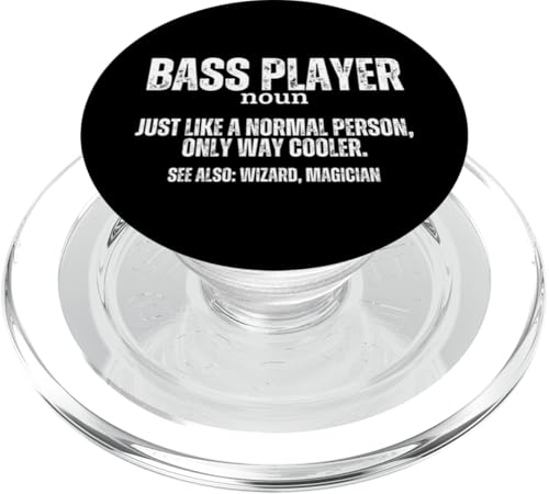 Bassspieler Definition Stolze lustige Bassgitarre PopSockets PopGrip für MagSafe Bassspieler Definition Stolze lustige Bassgitarre PopSockets PopGrip für MagSafe von Gift For Musician Men And Women In A Rock Band