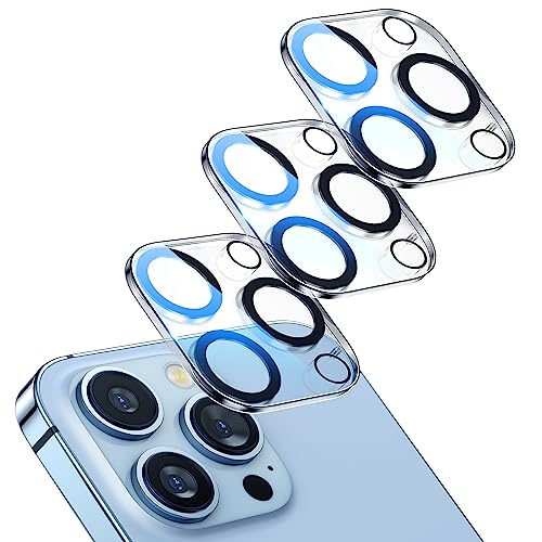 Giftorld [3er-Pack Kameraobjektivschutz für iPhone 15 Pro/15 Pro Max, 9H gehärtetes Glas, kratzfest, hüllenfreundlich, Nachtkreis, blasenfrei, HD-Klarheit, vollständige Abdeckung Giftorld [3er-Pack Kameraobjektivschutz für iPhone 15 Pro/15 Pro Max, 9H gehärtetes Glas, kratzfest, hüllenfreundlich, Nachtkreis, blasenfrei, HD-Klarheit, vollständige Abdeckung von Giftorld