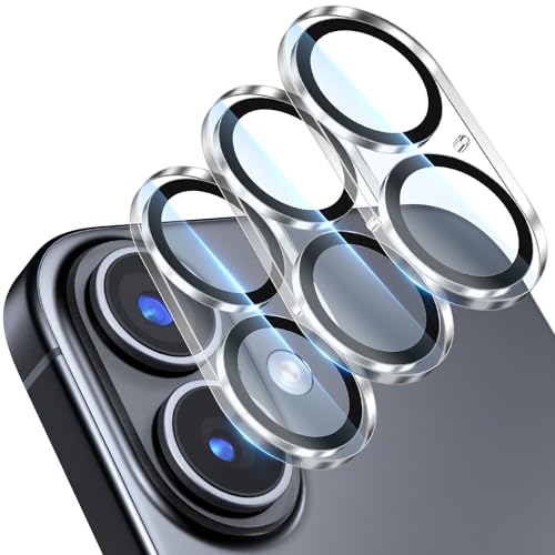 Giftorld [3er-Pack Kameraobjektivschutz für iPhone 16/16 Plus, 9H gehärtetes Glas, kratzfest, hüllenfreundlich, Nachtkreis, blasenfrei, HD-Klarheit, vollständige Abdeckung Giftorld [3er-Pack Kameraobjektivschutz für iPhone 16/16 Plus, 9H gehärtetes Glas, kratzfest, hüllenfreundlich, Nachtkreis, blasenfrei, HD-Klarheit, vollständige Abdeckung von Giftorld
