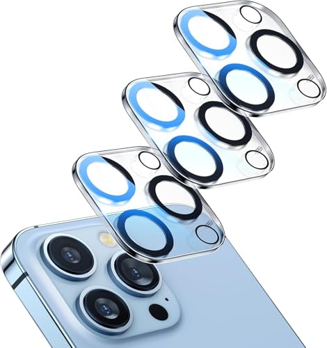 Giftorld [3er-Pack Kameraobjektivschutz für iPhone 16 Pro/16 Pro Max, 9H gehärtetes Glas, kratzfest, hüllenfreundlich, Nachtkreis, blasenfrei, HD-Klarheit, vollständige Abdeckung Giftorld [3er-Pack Kameraobjektivschutz für iPhone 16 Pro/16 Pro Max, 9H gehärtetes Glas, kratzfest, hüllenfreundlich, Nachtkreis, blasenfrei, HD-Klarheit, vollständige Abdeckung von Giftorld