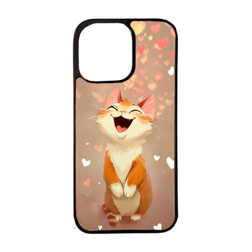 Giftoyo Cartoon Lachende Katze Handyhülle für iPhone 11 von Giftoyo