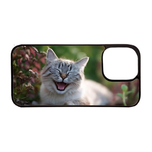 Giftoyo Lachende Katze Handyhülle für iPhone 13 von Giftoyo