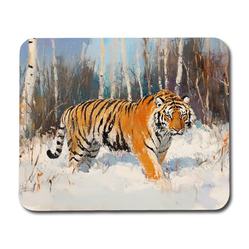 Giftoyo Mauspad mit Ölgemälde, Motiv: Tiertiger Giftoyo Mauspad mit Ölgemälde, Motiv: Tiertiger von Giftoyo