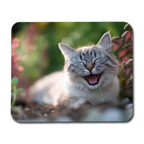 Giftoyo Mauspad mit lachender Katze Giftoyo Mauspad mit lachender Katze von Giftoyo