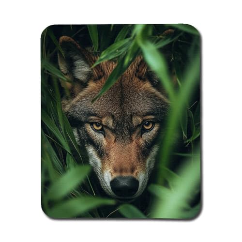 Giftoyo Mauspad mit wildem Wolf Giftoyo Mauspad mit wildem Wolf von Giftoyo