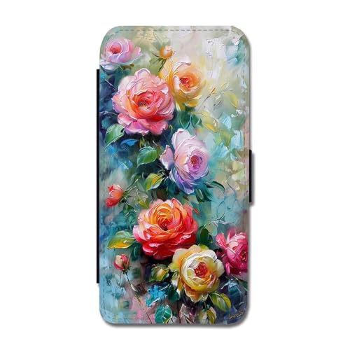 Giftoyo Rose Painting Flip Wallet Case für iPhone 13 Mini Giftoyo Rose Painting Flip Wallet Case für iPhone 13 Mini von Giftoyo