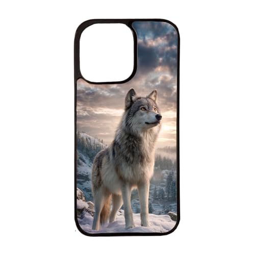 Giftoyo Schutzhülle für iPhone 12, Motiv: Wilder Tierwolf Giftoyo Schutzhülle für iPhone 12, Motiv: Wilder Tierwolf von Giftoyo