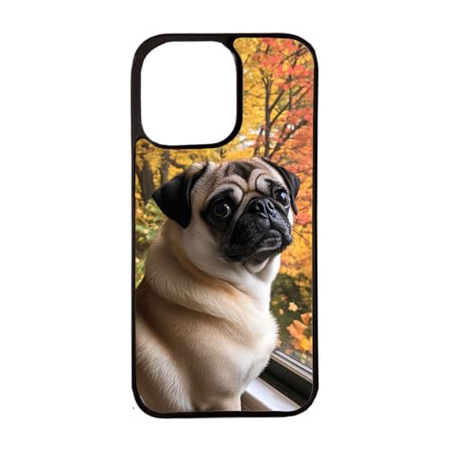 Giftoyo Schutzhülle für iPhone 13 Pro Max mit Mops-Motiv Giftoyo Schutzhülle für iPhone 13 Pro Max mit Mops-Motiv von Giftoyo