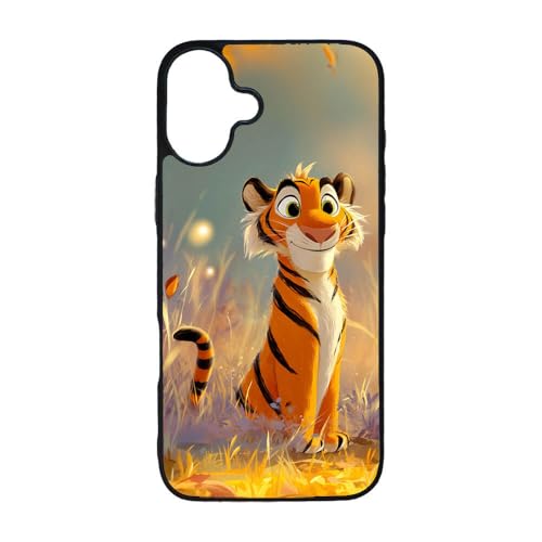 Giftoyo Schutzhülle für iPhone 16 mit süßem Cartoon-Tiger Giftoyo Schutzhülle für iPhone 16 mit süßem Cartoon-Tiger von Giftoyo