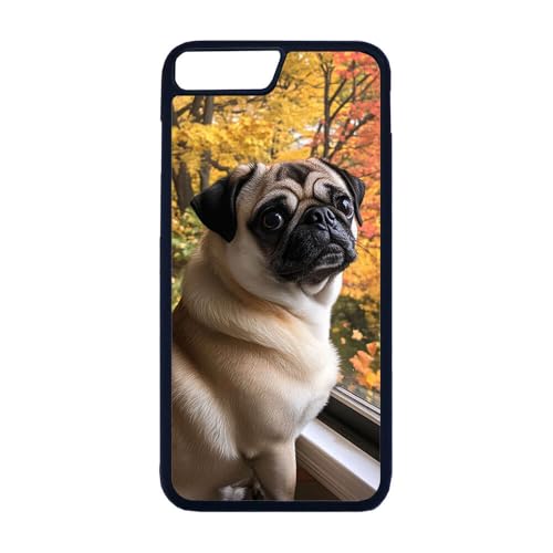Giftoyo Schutzhülle für iPhone SE 2020, Mops von Giftoyo