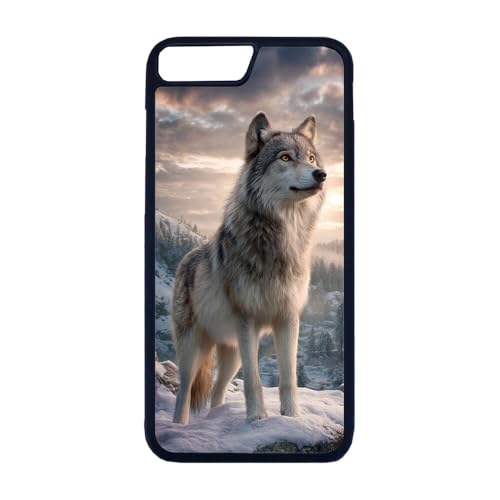 Giftoyo Schutzhülle für iPhone SE 2020, Motiv: Wilder Tierwolf Giftoyo Schutzhülle für iPhone SE 2020, Motiv: Wilder Tierwolf von Giftoyo