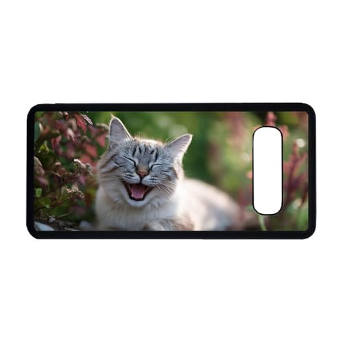 Lachende Katze Handyhülle für Samsung Galaxy S10+ von Giftoyo