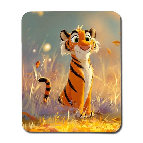Mauspad mit süßem Cartoon-Tiger Mauspad mit süßem Cartoon-Tiger von Giftoyo