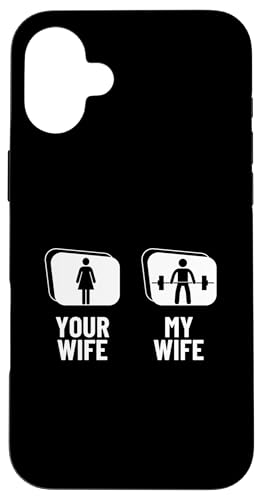 Deadlift Your Wife My Wife Lustiges Gewichtheben Hülle für iPhone 16 Plus Deadlift Your Wife My Wife Lustiges Gewichtheben Hülle für iPhone 16 Plus von Gifts For A Weight Lifter Guy