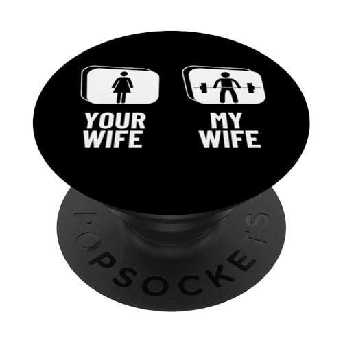 Deadlift Your Wife My Wife Lustiges Gewichtheben PopSockets Klebender PopGrip Deadlift Your Wife My Wife Lustiges Gewichtheben PopSockets Klebender PopGrip von Gifts For A Weight Lifter Guy