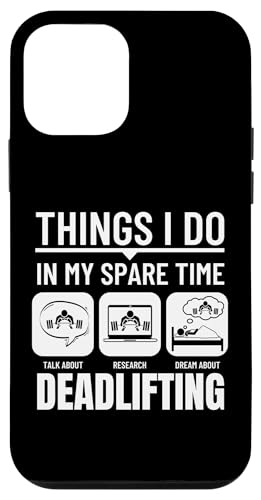 Deadlifting Things I Do In My Spare Time Lustiges Gewichtheben Hülle für iPhone 12 mini von Gifts For A Weight Lifter Guy