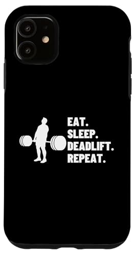 Eat Sleep Kreuzheben Wiederholung Stolz, lustiges Gewichtheben Hülle für iPhone 11 Eat Sleep Kreuzheben Wiederholung Stolz, lustiges Gewichtheben Hülle für iPhone 11 von Gifts For A Weight Lifter Guy