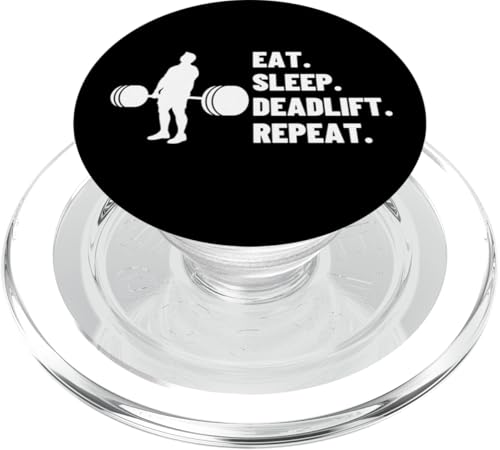Eat Sleep Kreuzheben Wiederholung Stolz, lustiges Gewichtheben PopSockets PopGrip für MagSafe Eat Sleep Kreuzheben Wiederholung Stolz, lustiges Gewichtheben PopSockets PopGrip für MagSafe von Gifts For A Weight Lifter Guy
