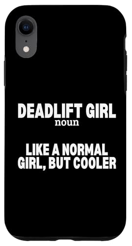 Kreuzheben Mädchen Definition Lustige Frauen Gewichtheben Hülle für iPhone XR Kreuzheben Mädchen Definition Lustige Frauen Gewichtheben Hülle für iPhone XR von Gifts For A Weight Lifter Guy