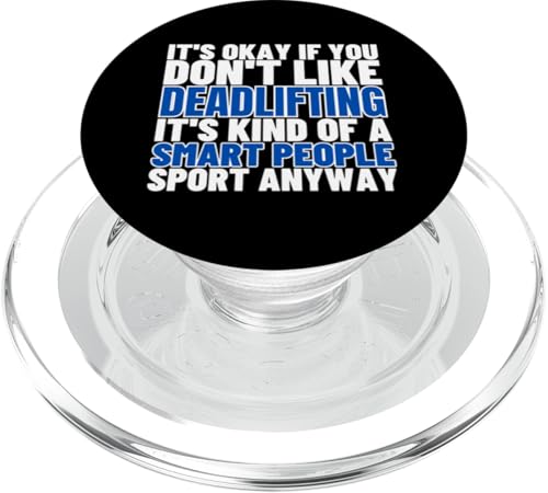 Kreuzheben ist für kluge Leute lustiges Gewichtheben PopSockets PopGrip für MagSafe Kreuzheben ist für kluge Leute lustiges Gewichtheben PopSockets PopGrip für MagSafe von Gifts For A Weight Lifter Guy